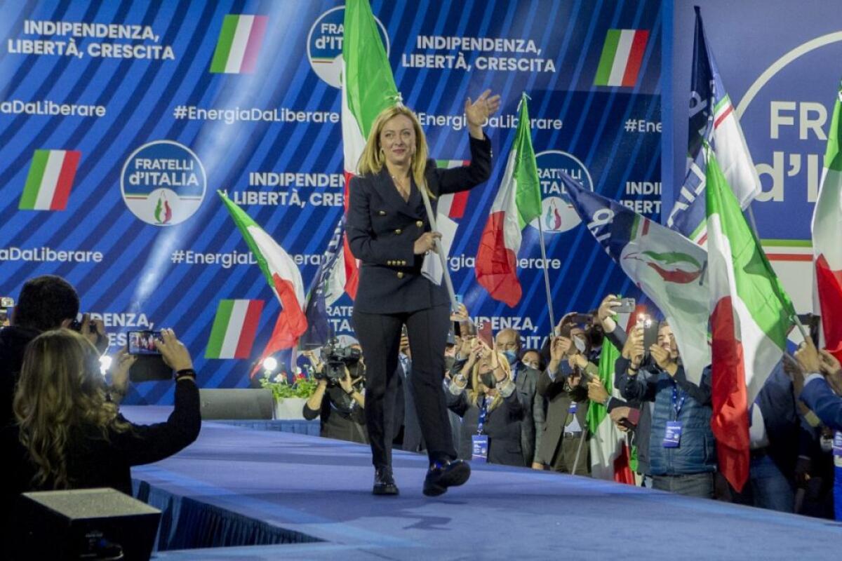 Fdi, Meloni “L’unico padrone che abbiamo è il popolo italiano” - 