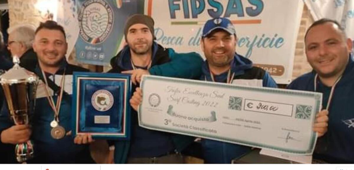 Surf casting, il team Passione Mare accede al campionato élite - 
