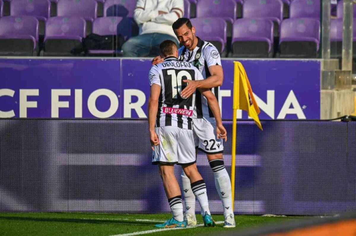 Fiorentina travolta, poker dell’Udinese al “Franchi” - 