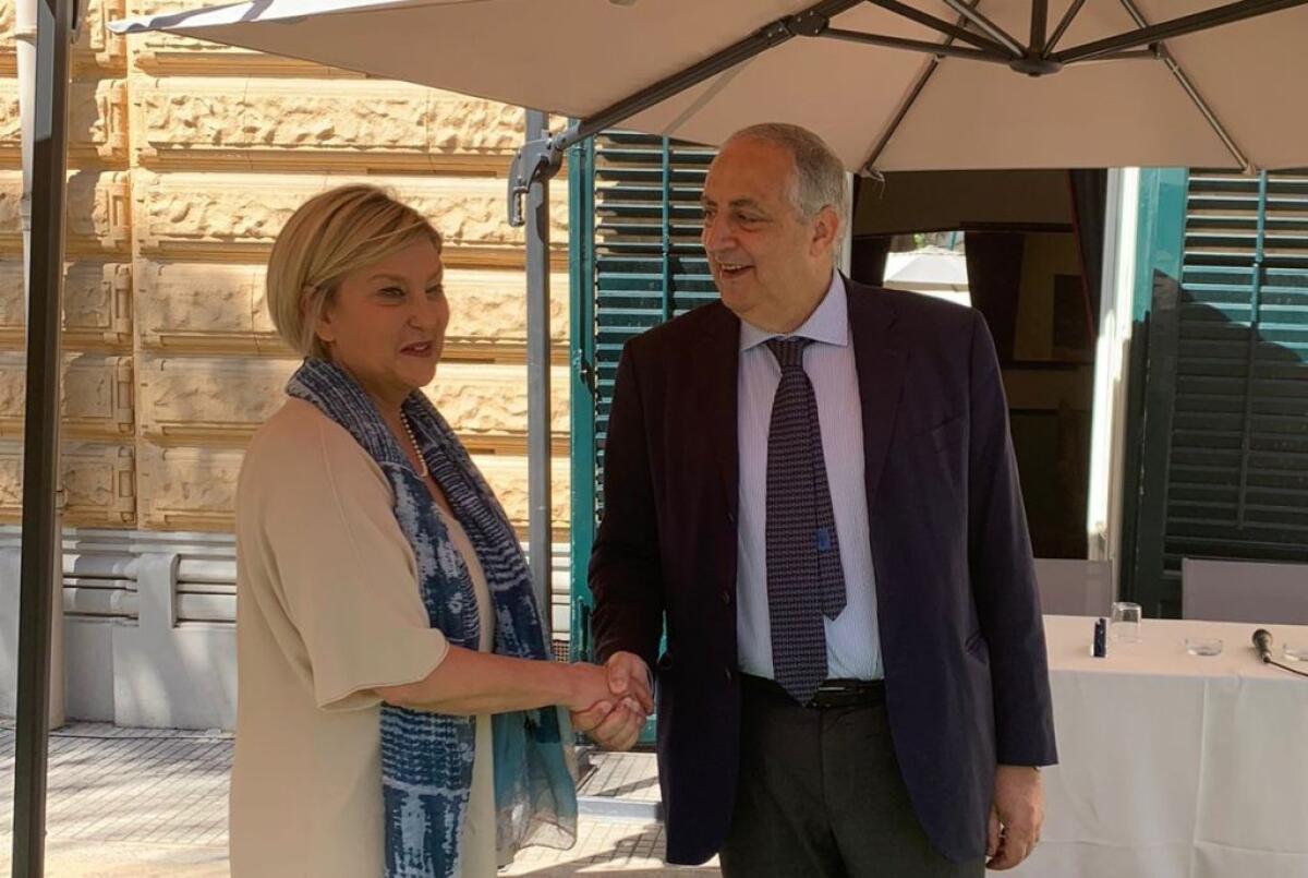 Lagalla e Valeria Grasso “Insieme contro le mafie” - 