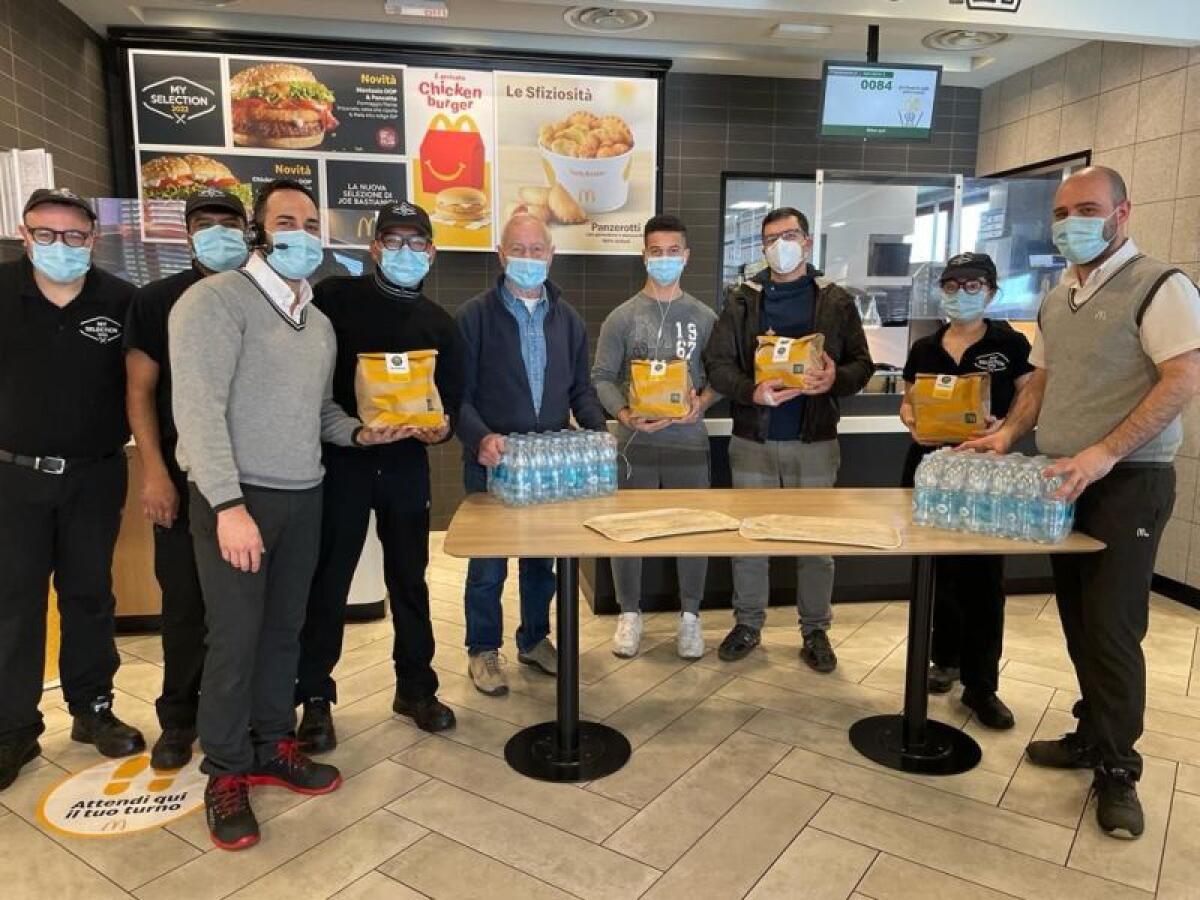 McDonald’s, con “Sempre aperti a donare” distribuiti oltre 170mila pasti - 