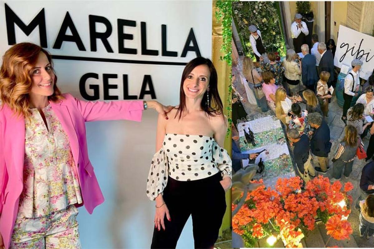 I bozzetti della collezione "Marella" realizzati in diretta in una serata-evento - 