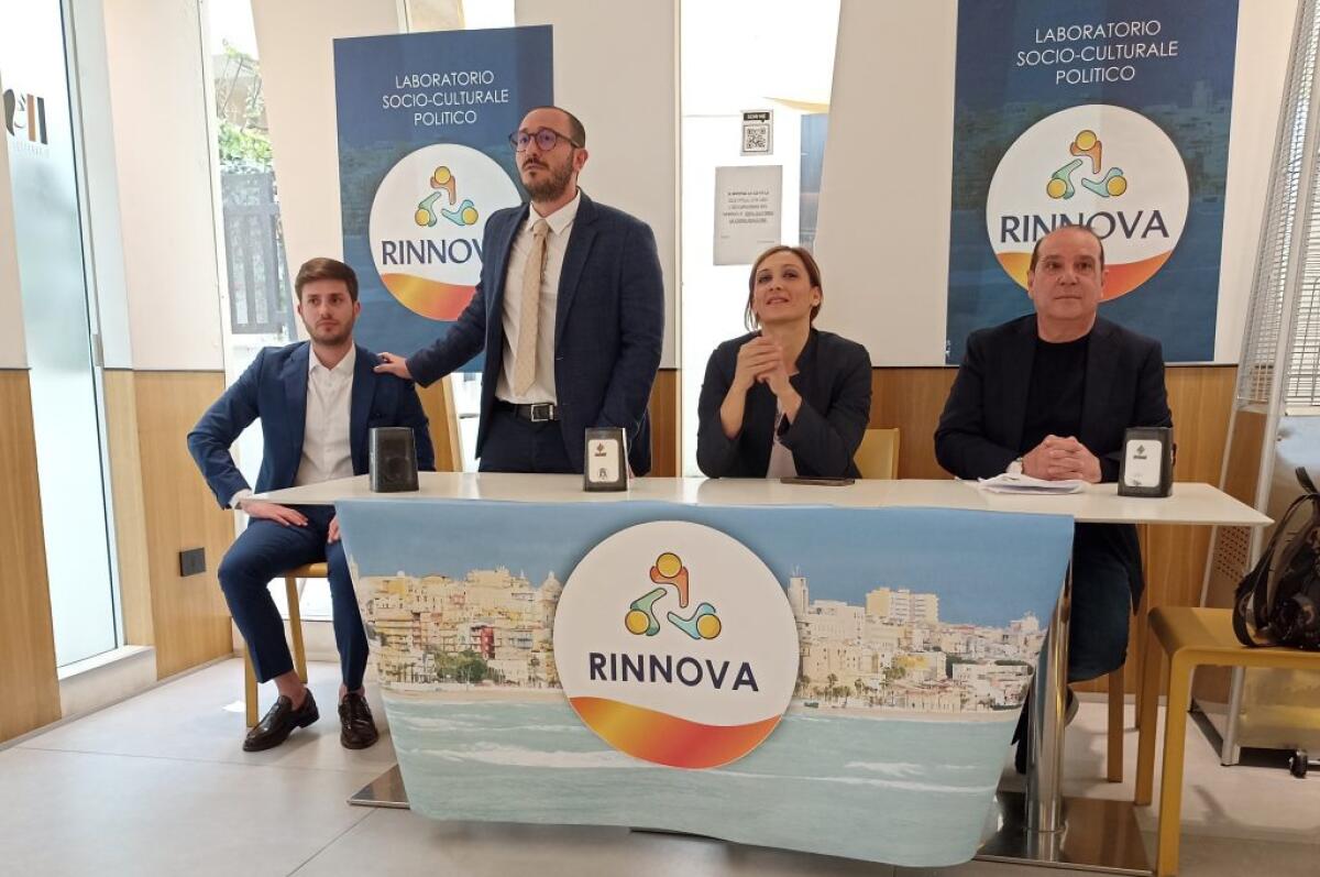 Rinnova, "miglior coordinamento forze dell'ordine e videosorveglianza" - Il gruppo dirigente di "Rinnova"