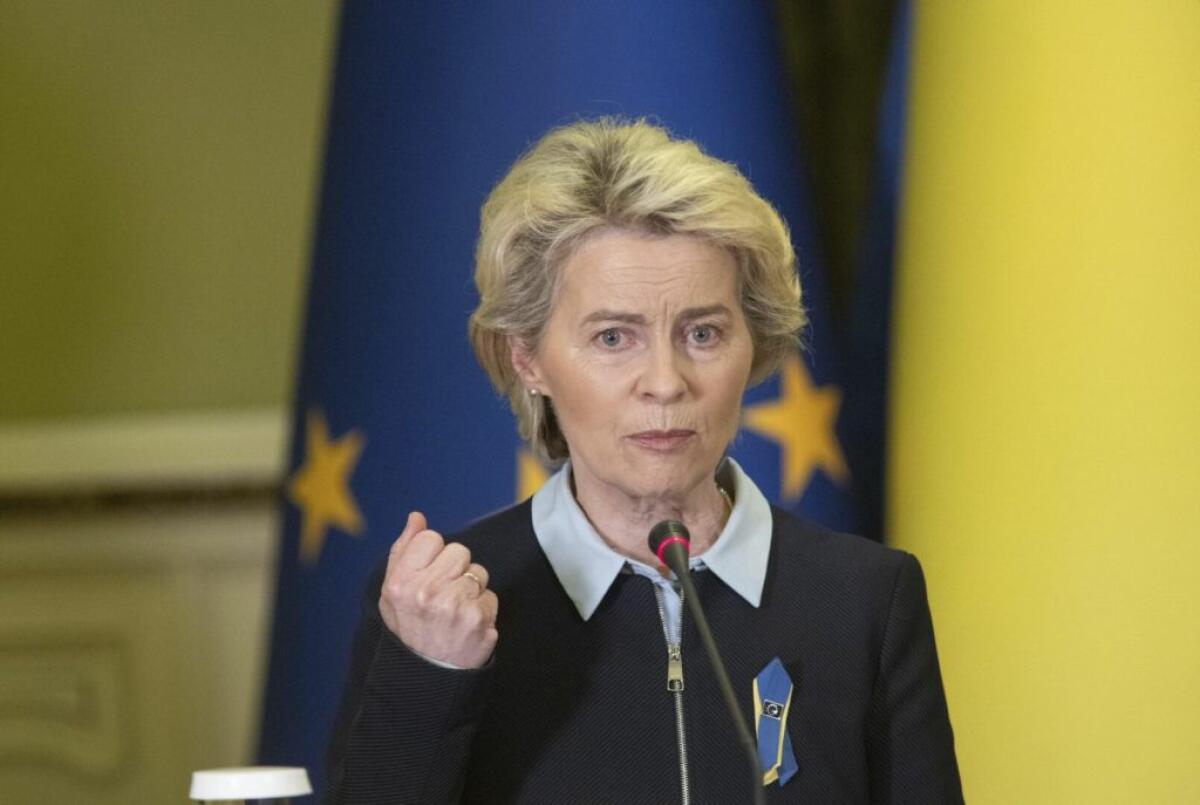 Ucraina, Von Der Leyen “Il male è tornato dopo 72 anni ma vinceremo la sfida” - 