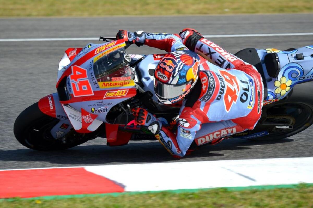 Di Giannantonio pole su Bezzecchi e Marini al Mugello - 