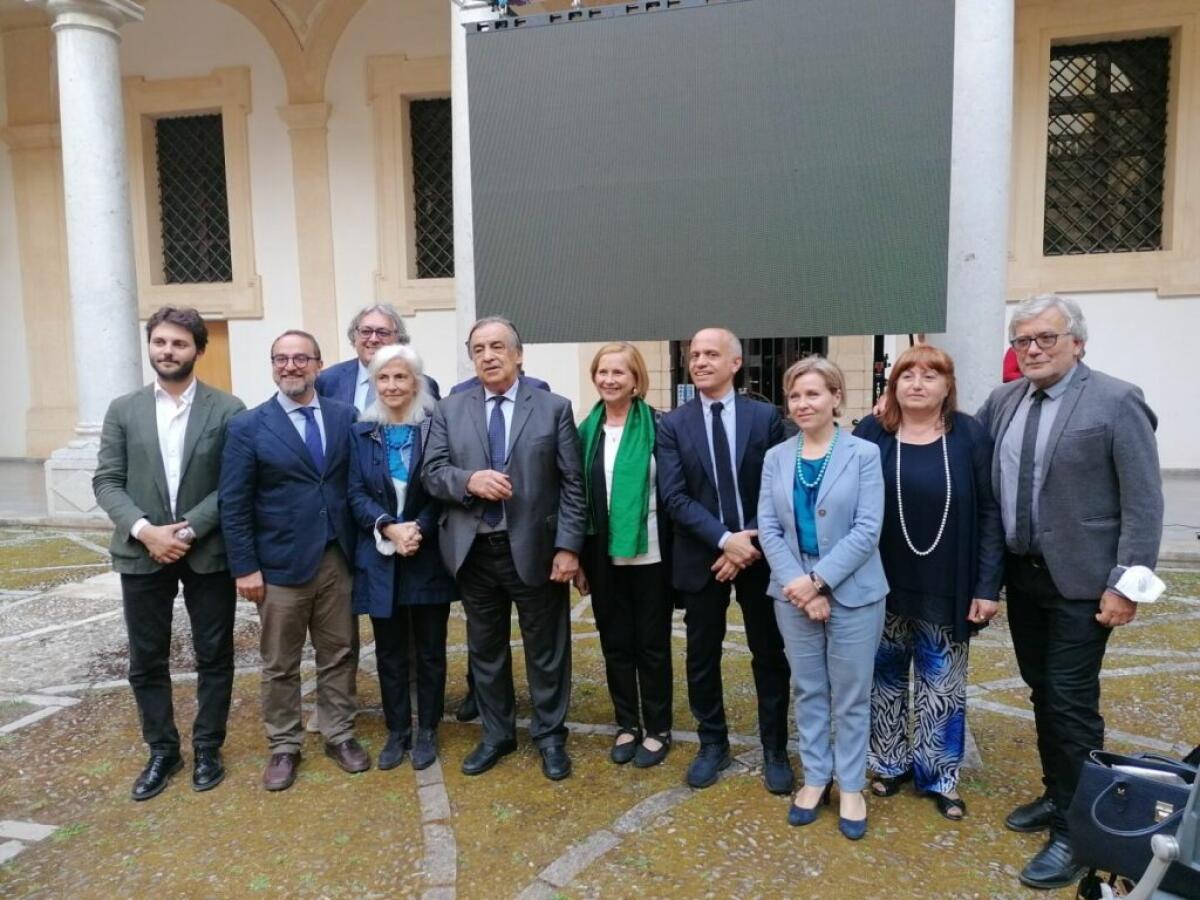 A Casa Professa il saluto di Orlando ai cittadini “Viva Palermo” - 