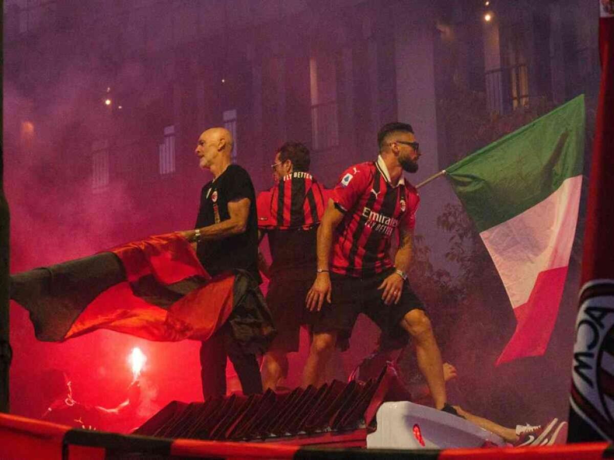 Lo scudetto del Milan domina sui media, Pioli il più citato - 