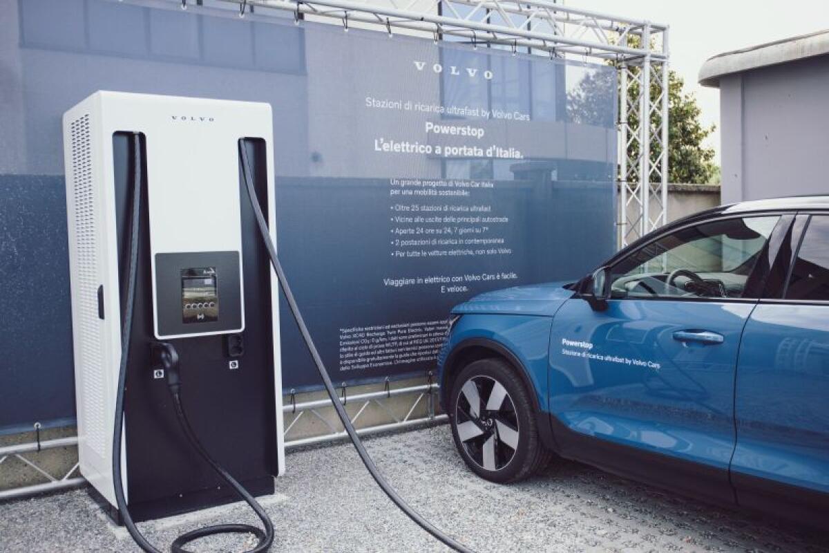 Volvo, arriva anche in Piemonte la rete ultrafast di ricarica - 