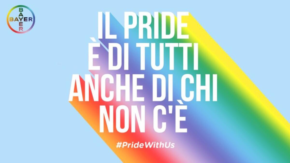 Bayer Italia lancia la campagna social #PrideWithUs - 