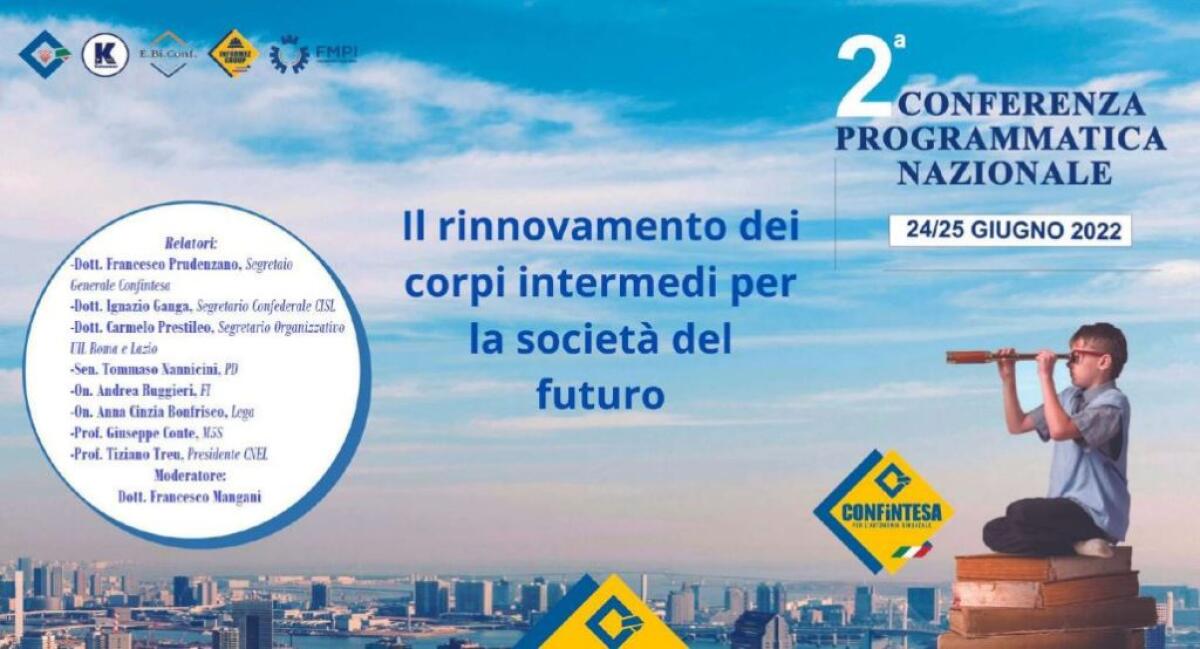 Confintesa, a Roma dibattito sul rinnovamento dei corpi intermedi - 