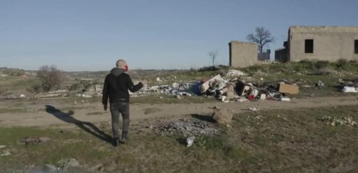 Rifiuti smaltiti illecitamente, dalla periferia e fino a Farello: "Trincee" denunciò - Una delle aree individuata nelle inchieste di "Trincee"