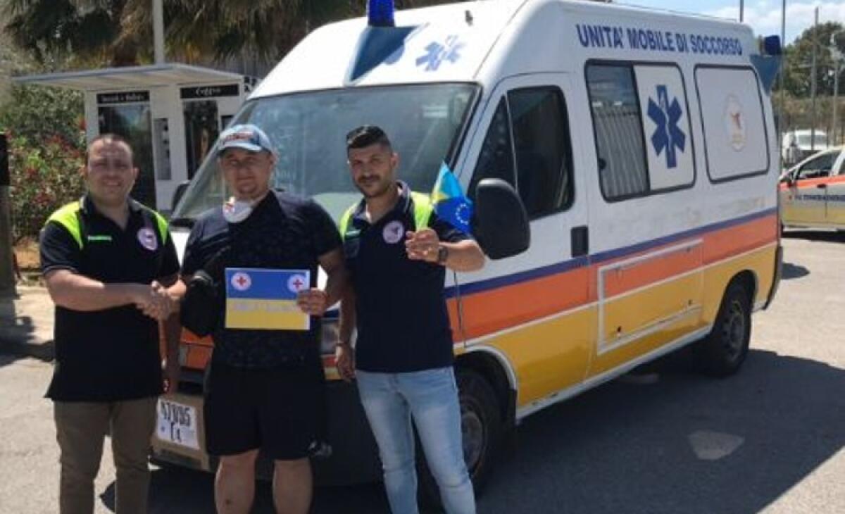 Un'ambulanza della "Trinacria Emergency" donata agli ucraini: "Potrà salvare vite" - L'ambulanza è stata donata dallì'associazione