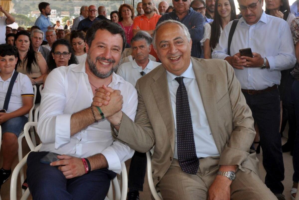 Palermo, Salvini “Buone sensazioni vittoria a primo turno” - 
