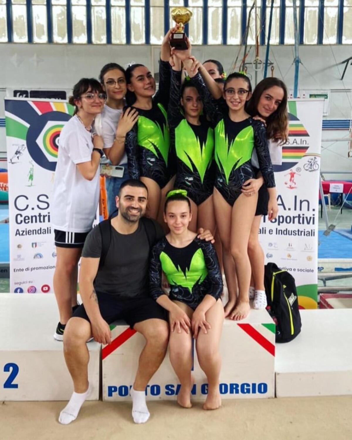 Doppia medaglia d'oro per l'Acrobatic Group in finale nazionale - 