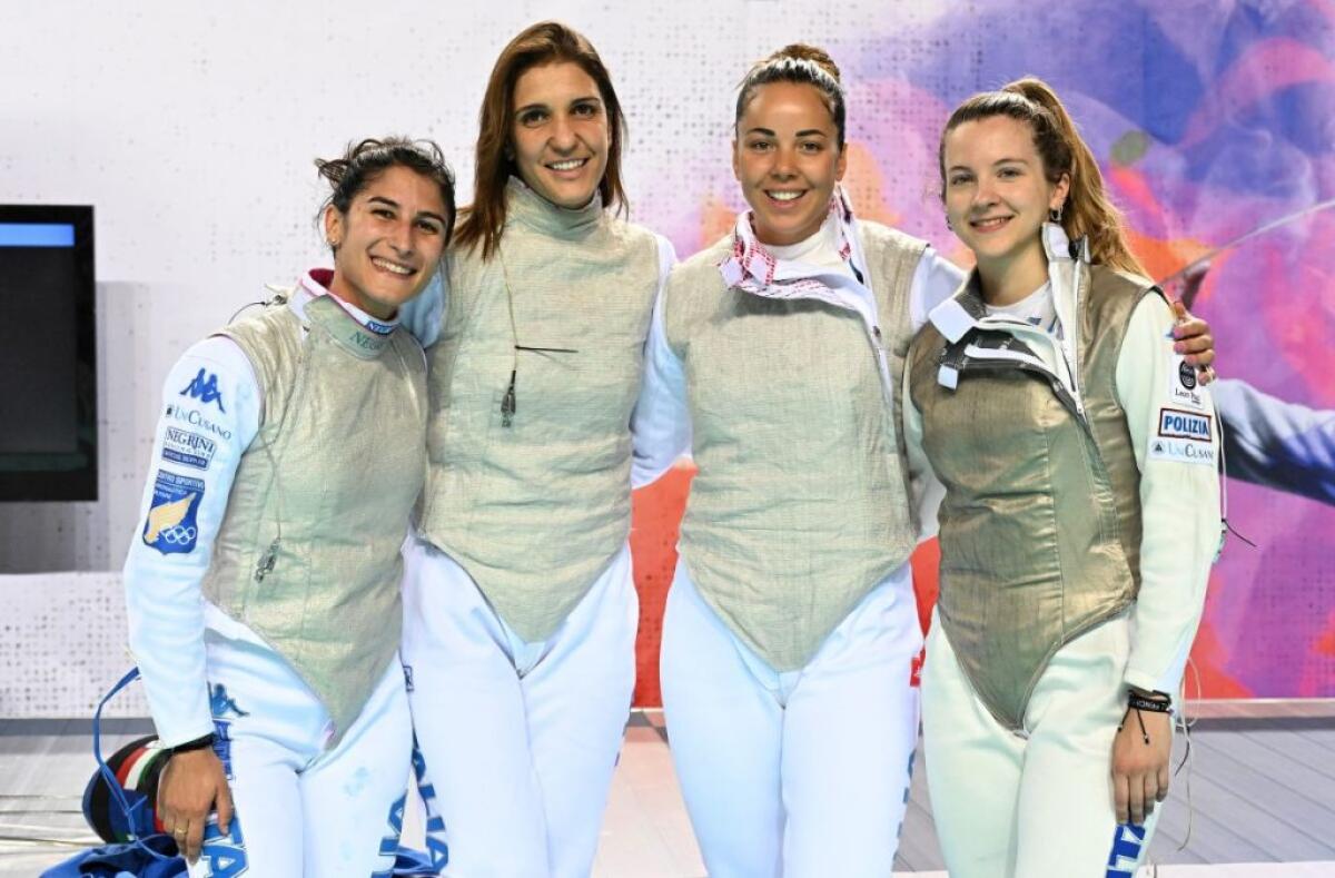 Oro per le azzurre del fioretto a squadre agli Europei - 