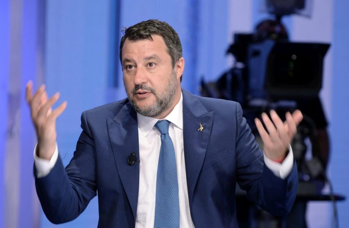 Salvini “La sinistra vuole fare saltare il Governo” - 