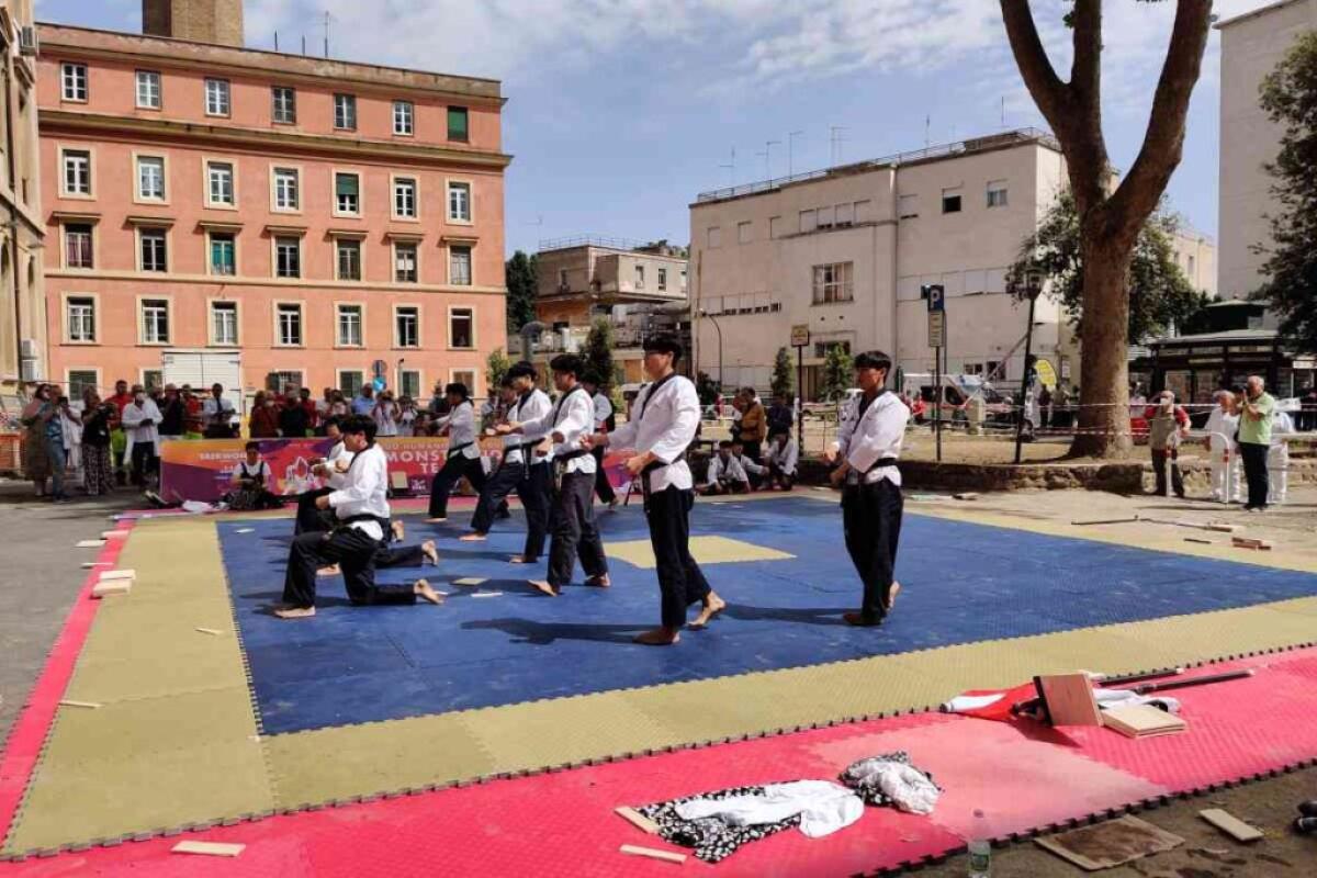 Taekwondo all’Umberto I, Cito “In prima linea per i bambini” - 
