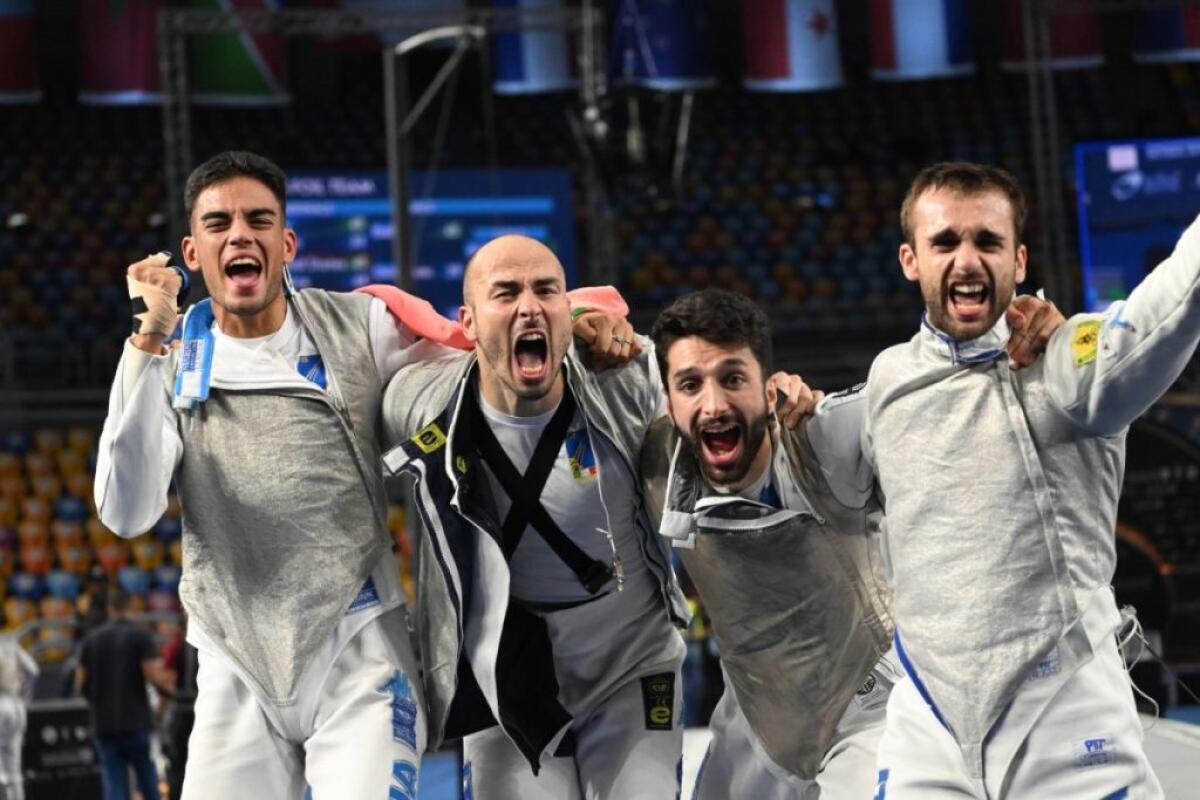 Mondiali scherma, azzurri d’oro nel fioretto maschile - 