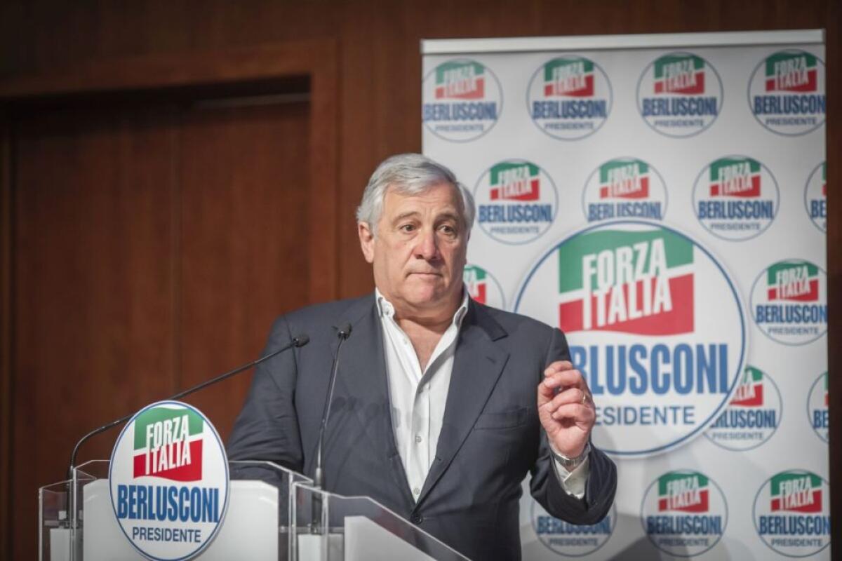 Tajani “Liste uniche con la Lega ipotesi mai esistita” - 