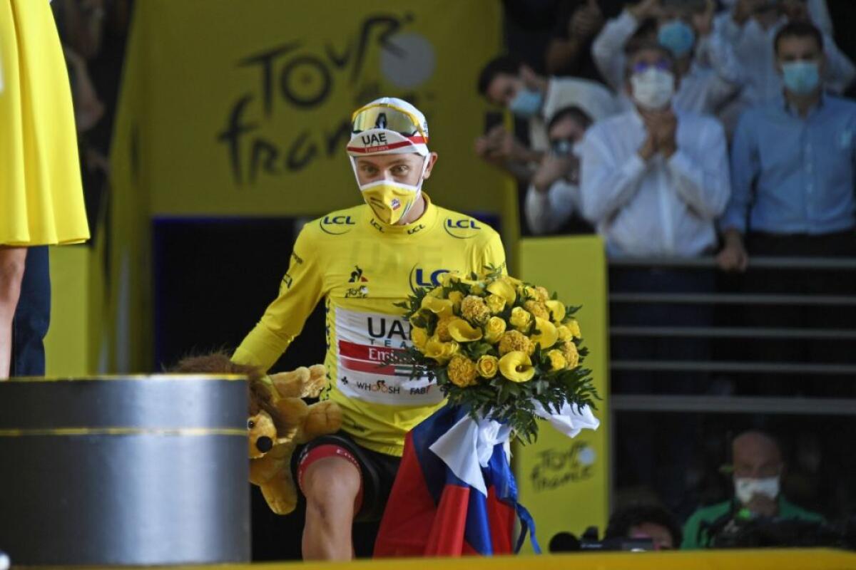 Pogacar vince anche la 7^ tappa del Tour, trionfo in salita - 