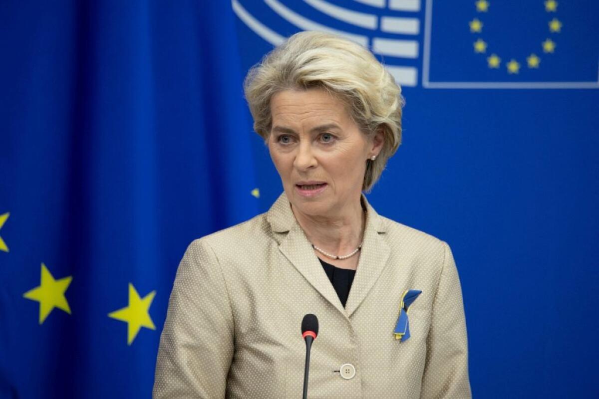 Gas, von der Leyen “Tra 2 settimane presenteremo un piano d’emergenza” - 