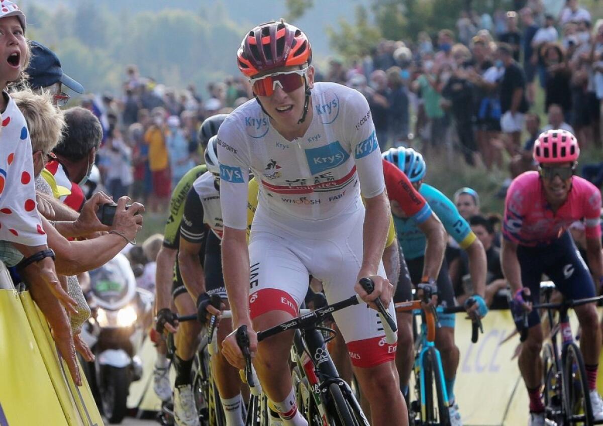Tappa e maglia gialla al Tour de France per Pogacar - 