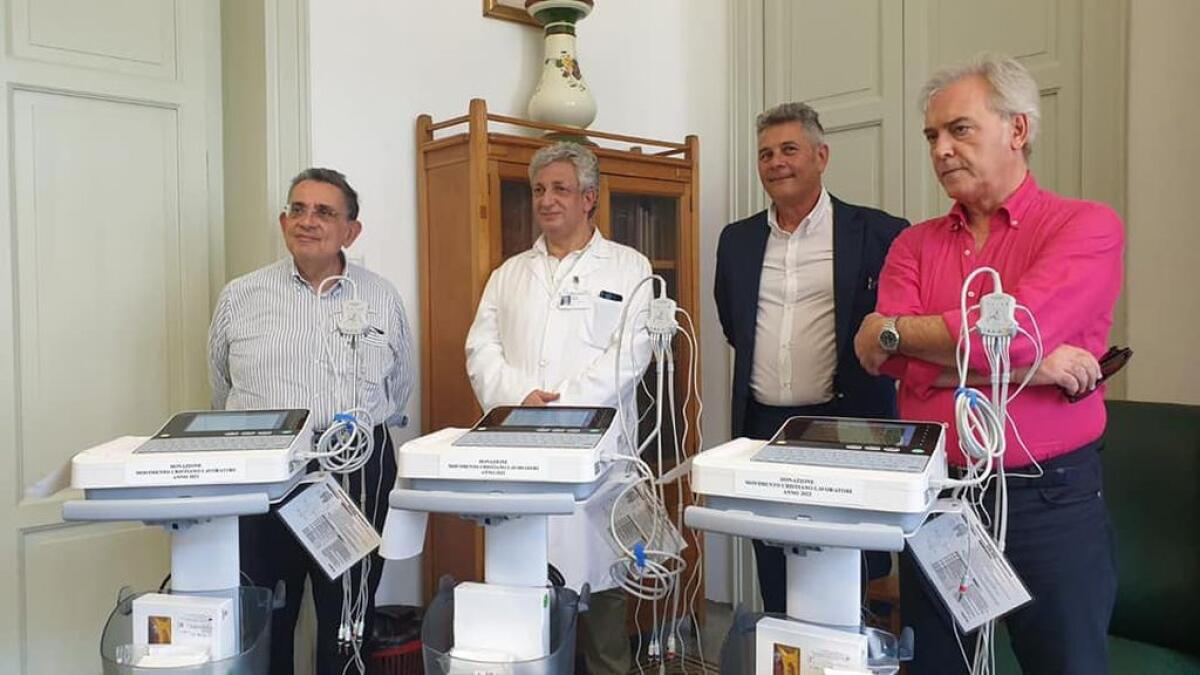 Tre elettrocardiografi donati all’ospedale pediatrico Di Cristina a Palermo - 
