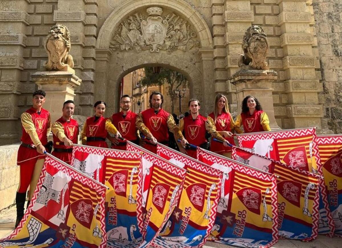 Gli sbandieratori gelesi premiati al festival internazionale di Medina -