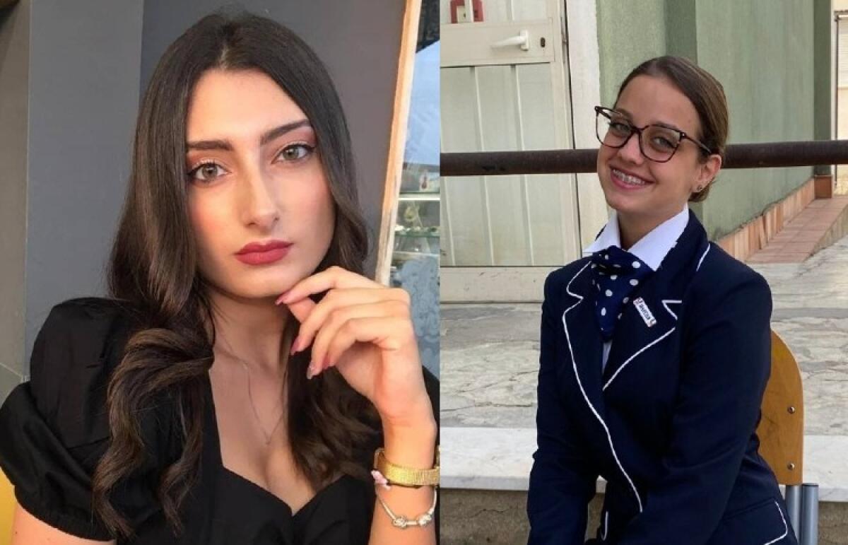 Sofia e Martina, due bravissime all'istituto alberghiero - Sofia Cavallaro e Martina Ferlante