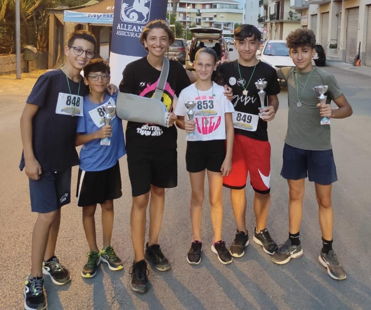 Nuovi successi della Young Runner a San Cataldo - 