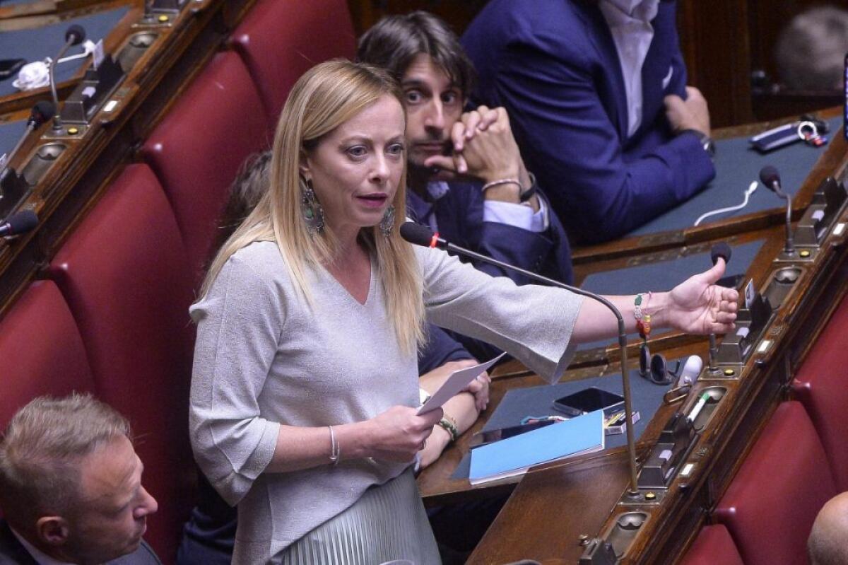 Meloni “Concentrare le risorse sul lavoro” - 