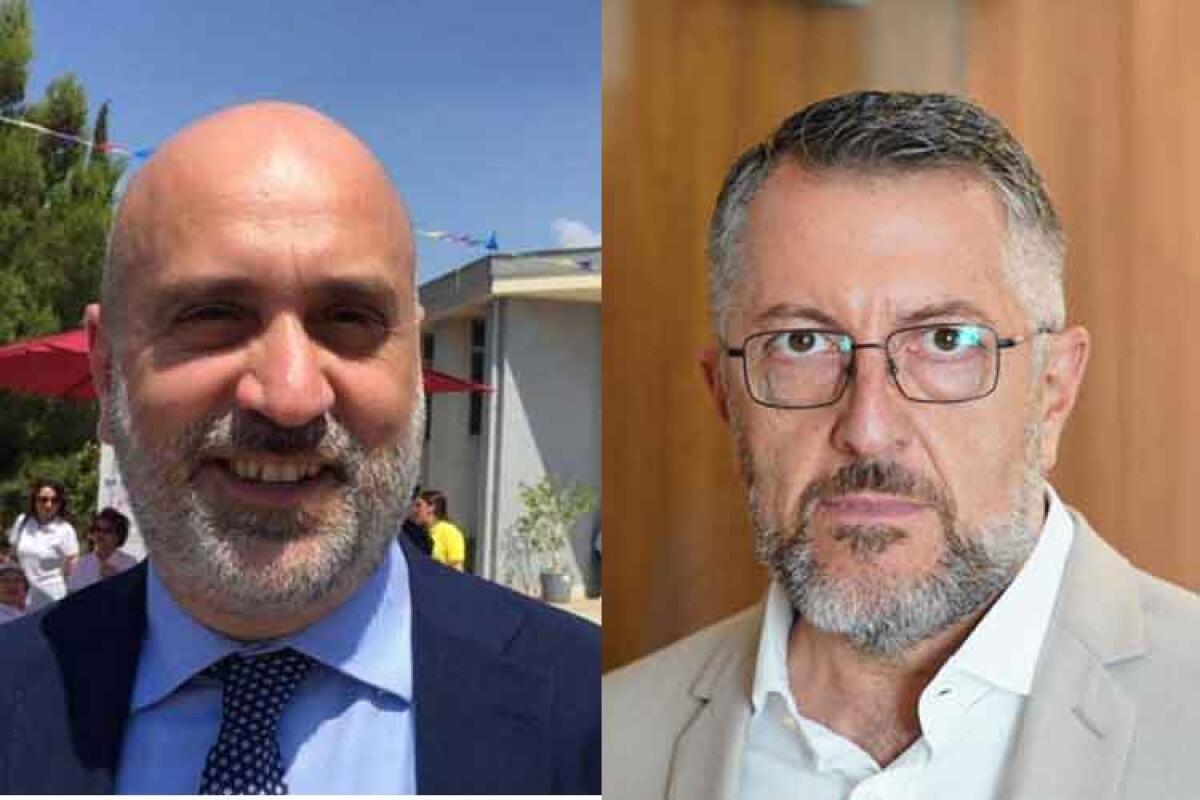 Studio su aumento spesa sanitaria, Pasqua: "Asp cl2 unica a non avere fornito i dati" - Nella foto, da sinistra: Alessandro Caltagirone (manager Asp cl2), Giorgio Pasqua (deputato Ars M5S).