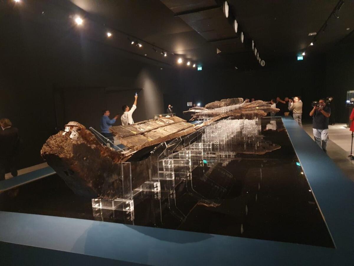 Mostra nave greca, già tante prenotazioni per visitarla: pezzi rari e l'interesse cresce -