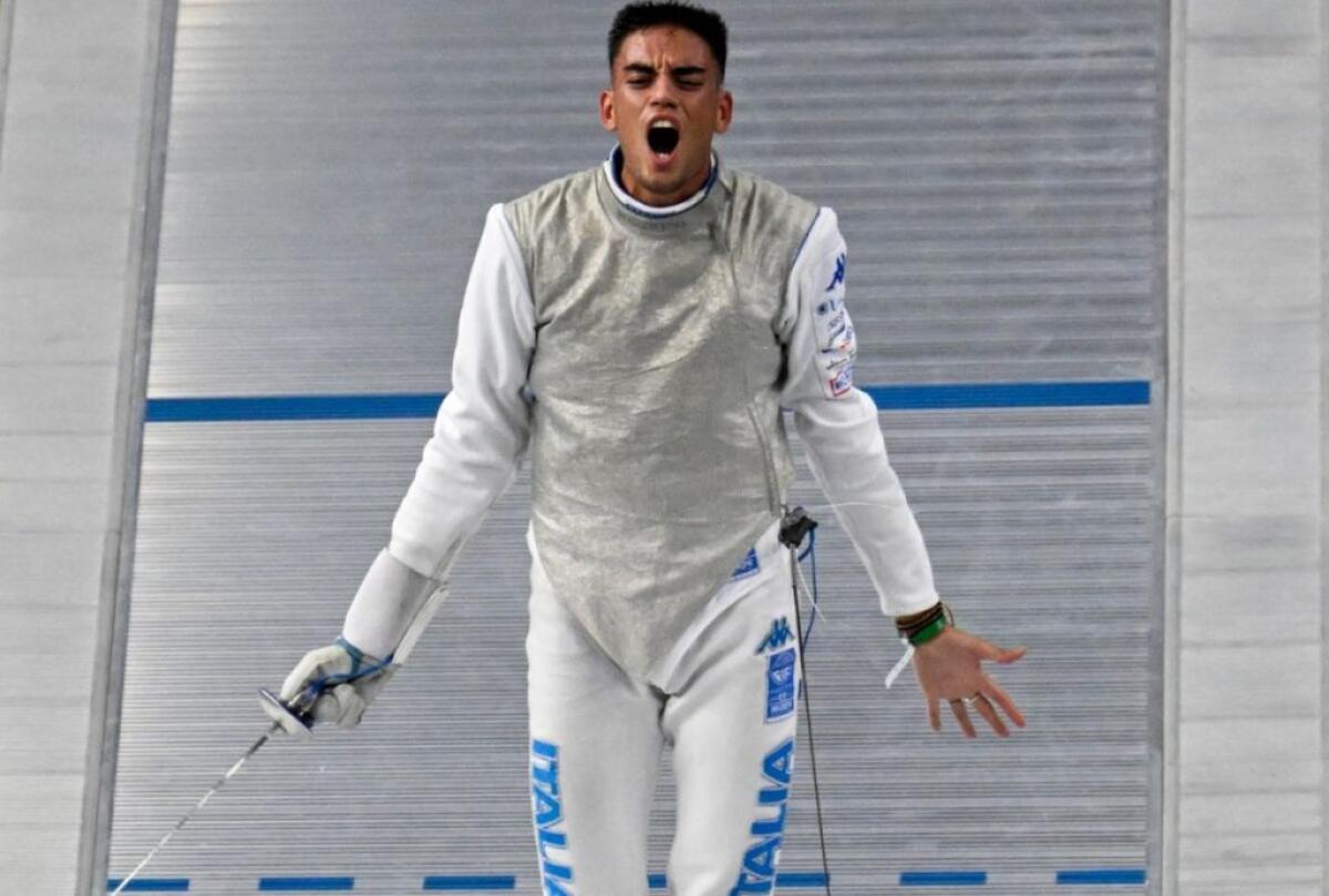Mondiali scherma, Tommaso Marini argento nel fioretto - 