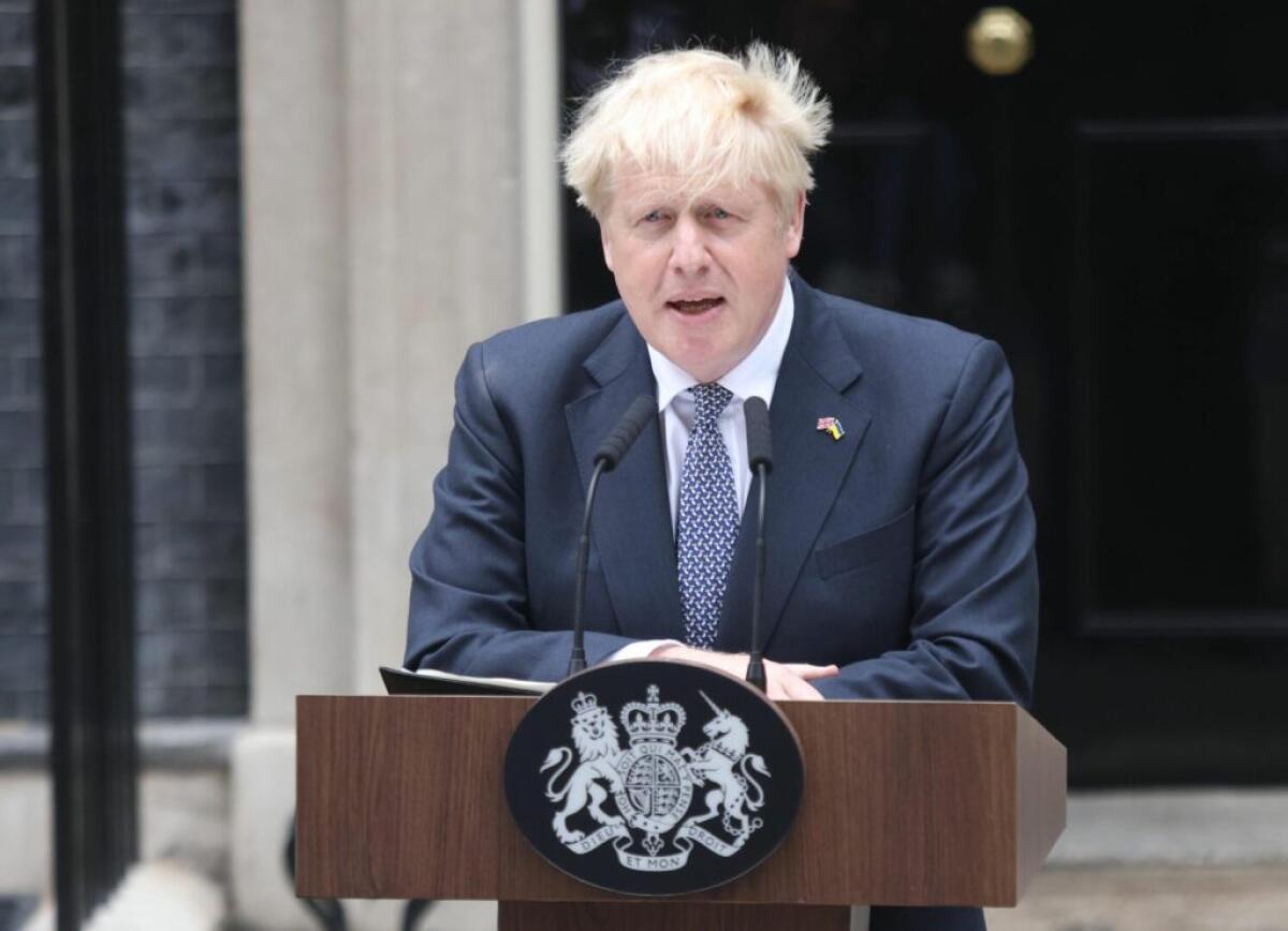 Boris Johnson si dimette “Serve un nuovo leader. Nessuno è indispensabile” - 