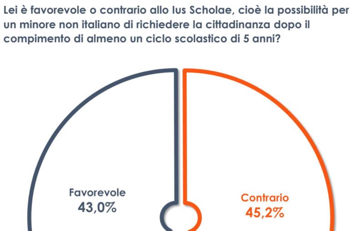 Ius Scholae, gli italiani sono divisi - 