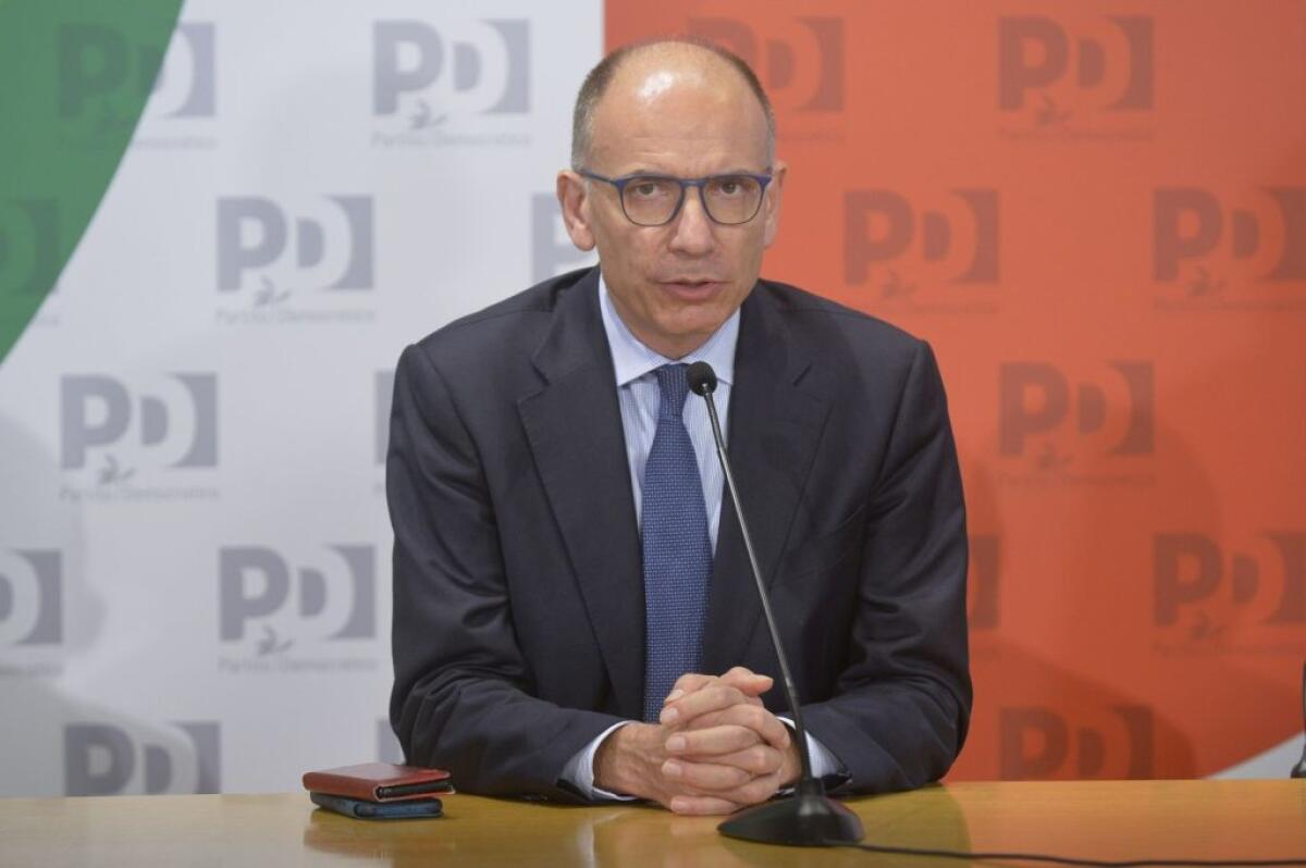 Letta “Faremo una campagna elettorale casa per casa” - 