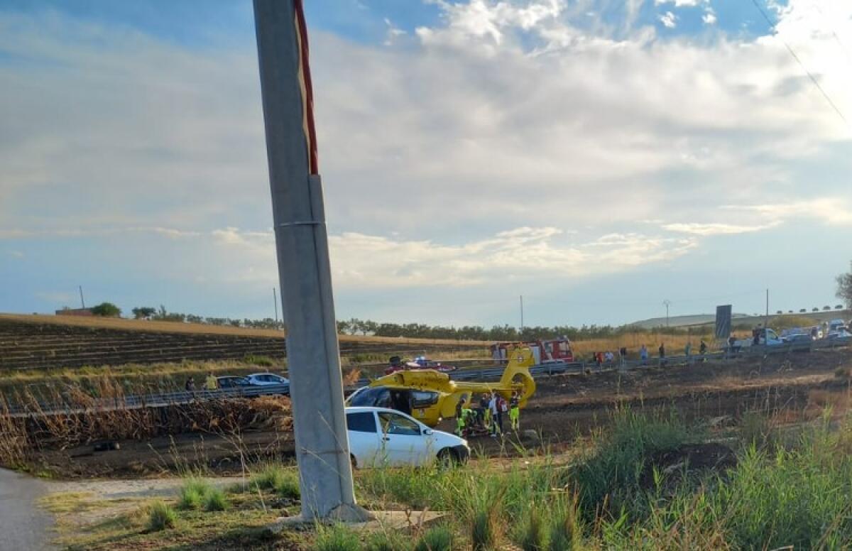 Incidente sulla Gela-Catania, anche un pullman coinvolto: sul posto l'elisoccorso - L'elisoccorso (immagini di repertorio)