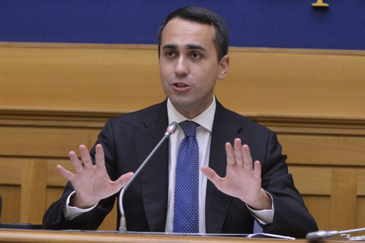 Di Maio “Se vince Centrodestra niente redistribuzioni migranti in Ue” - 