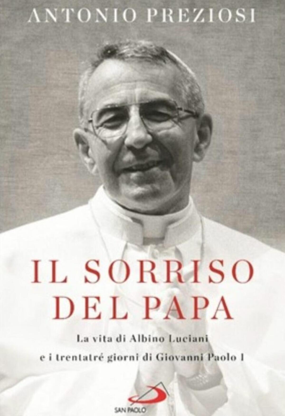 Arriva in libreria “Il sorriso del Papa”, la vita di Albino Luciani - 