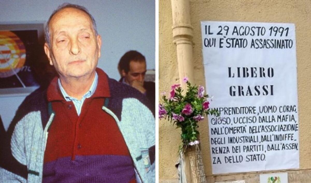 Il ricordo di Libero Grassi, Greco: "Simbolo di legalità contro la mafia" - 