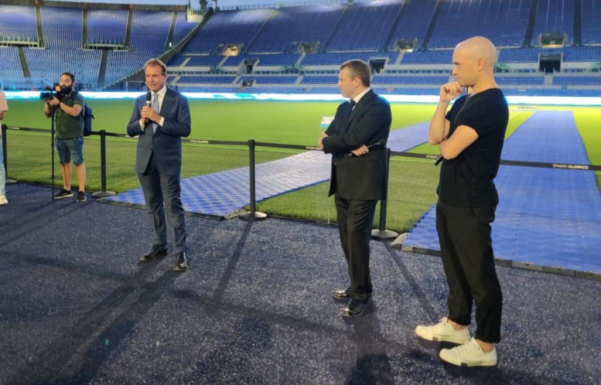Cultura, arte e sport: lo Stadio Olimpico ospita l’opera di Jago - 
