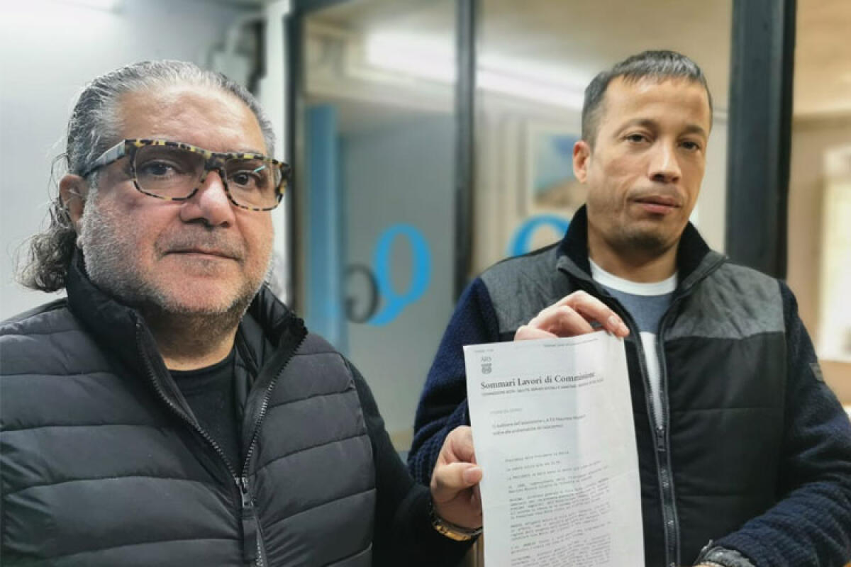 Late: "Le donazioni di sangue sono fondamentali, i numeri sono in netto calo" - Nella foto in alto, da sinistra, Renato Nicosia e Salvatore Di Caro della Late