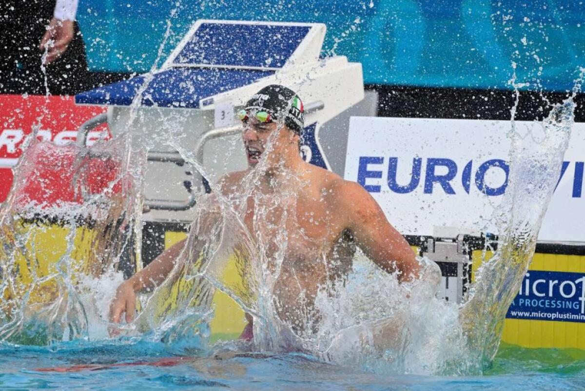 Martinenghi e Panziera conquistano l’oro agli Europei di nuoto - 