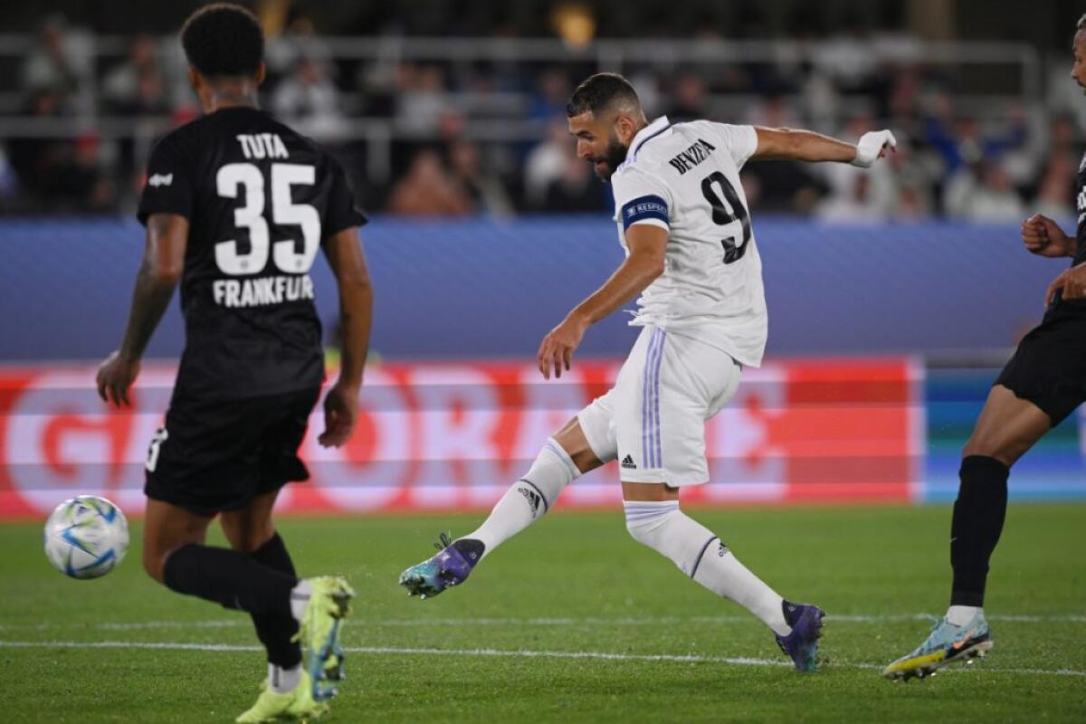 Real-Eintracht 2-0, Supercoppa Europea ai blancos - 