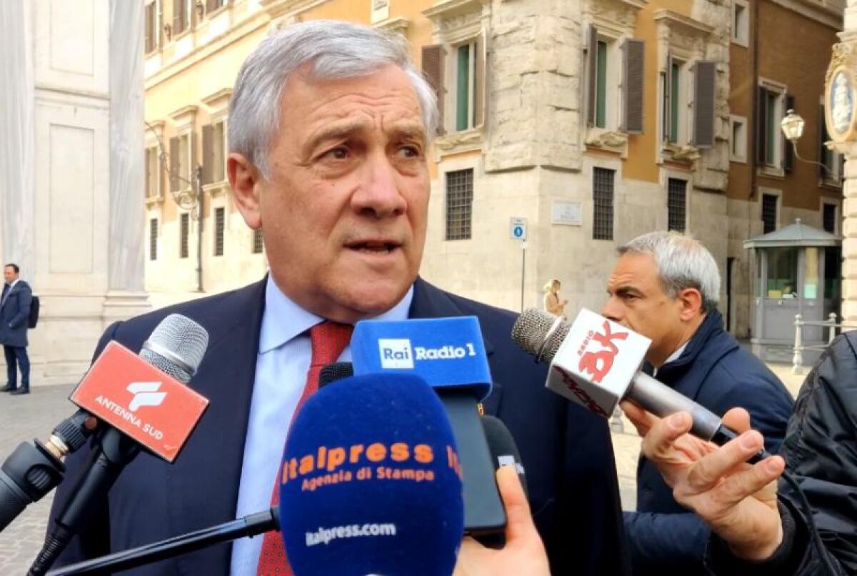 Tajani “Indicare la squadra di governo? Discorso prematuro” - 