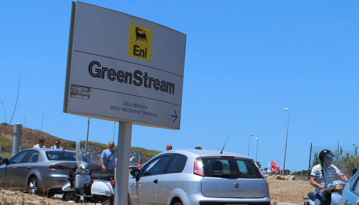 Green stream, partono verifiche e rilievi: autorizzata attività richiesta dall'azienda - L'area del greenstream di Eni