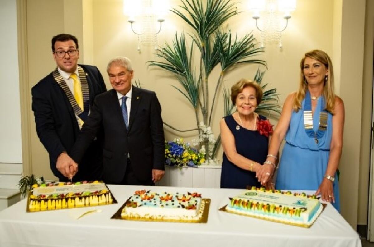 Granvillano nuovo presidente Rotary, Mauro alla guida dell'Inner Wheel - Granvillano e Mauro