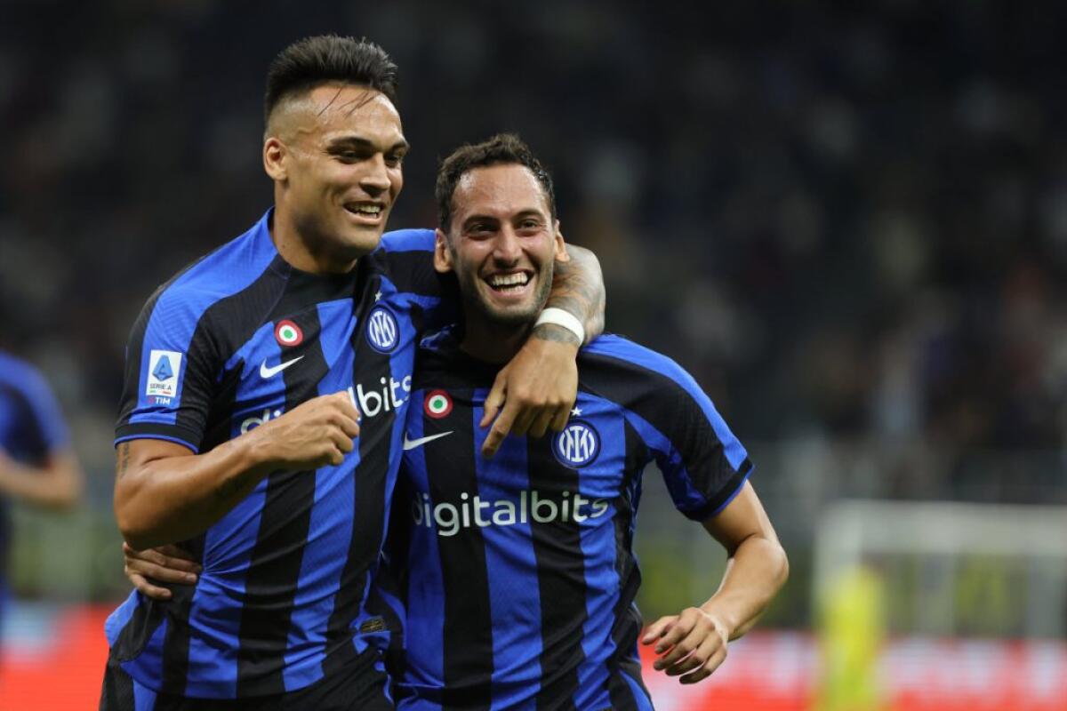 Lautaro, Calhanoglu e Correa in gol, Inter-Spezia 3-0 - 