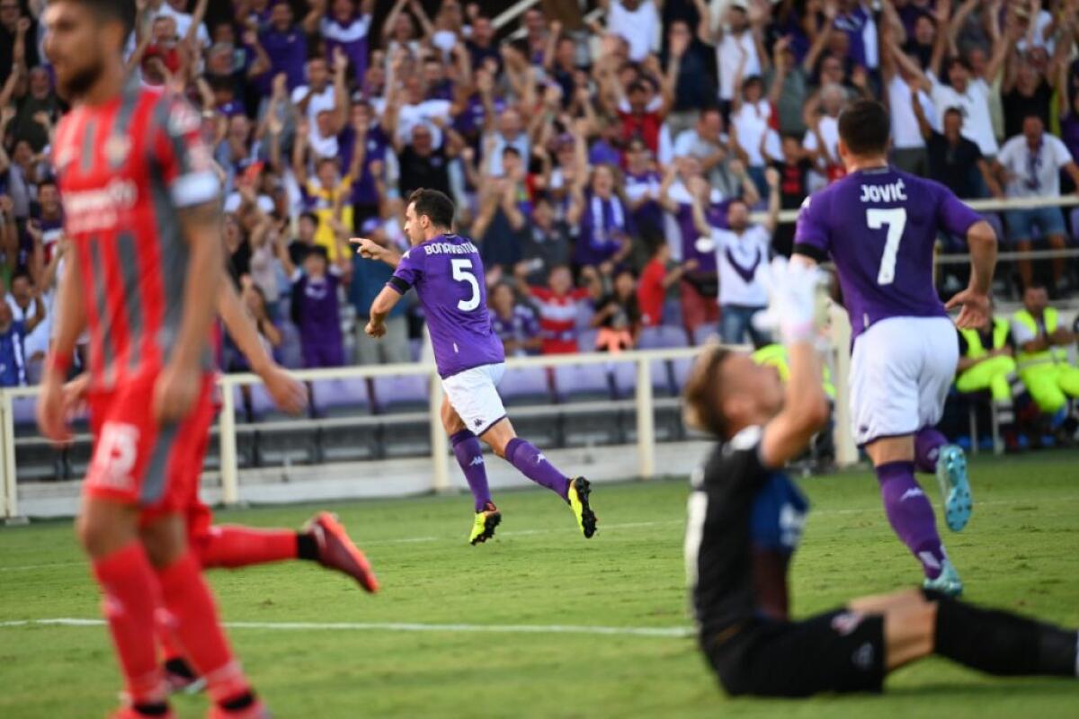 La Fiorentina vince al 95°, Cremonese piegata 3-2 - 